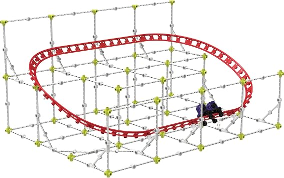 Thames & Kosmos Roller Coaster Engineering Kit | STEM Toys for Kids Age 6+ | Educational Science Experiment Kit | Build & Learn Physics, Force & Motion | Fun for Boys & Girls | Perfect for Gifting