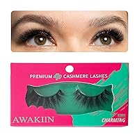 Vista 24 de Extensiones de pestañas postizas naturales de cachemira 4D, autoadhesivas, reutilizables, pestañas largas, de aspecto natural, pestañas esponjosas