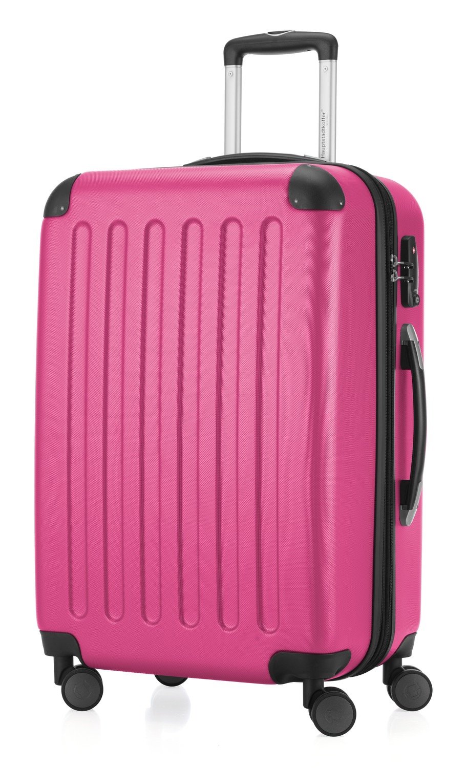HAUPTSTADTKOFFER - Spree - Maleta rígida, Trolley expandible, Equipaje de Viaje, 4 Ruedas Dobles, TSA, 65 cm, 74 litros, Champán — view 359