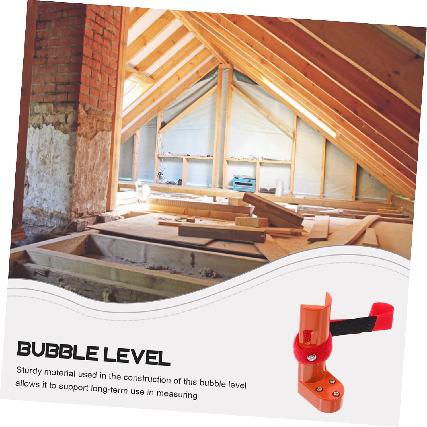 Holibanna Bubble Level Tool Mini Horizontal Bubble Level Ruler for Accurate Leveling Compact Portable Design for Picture Hanging Tripods and Home Decoration