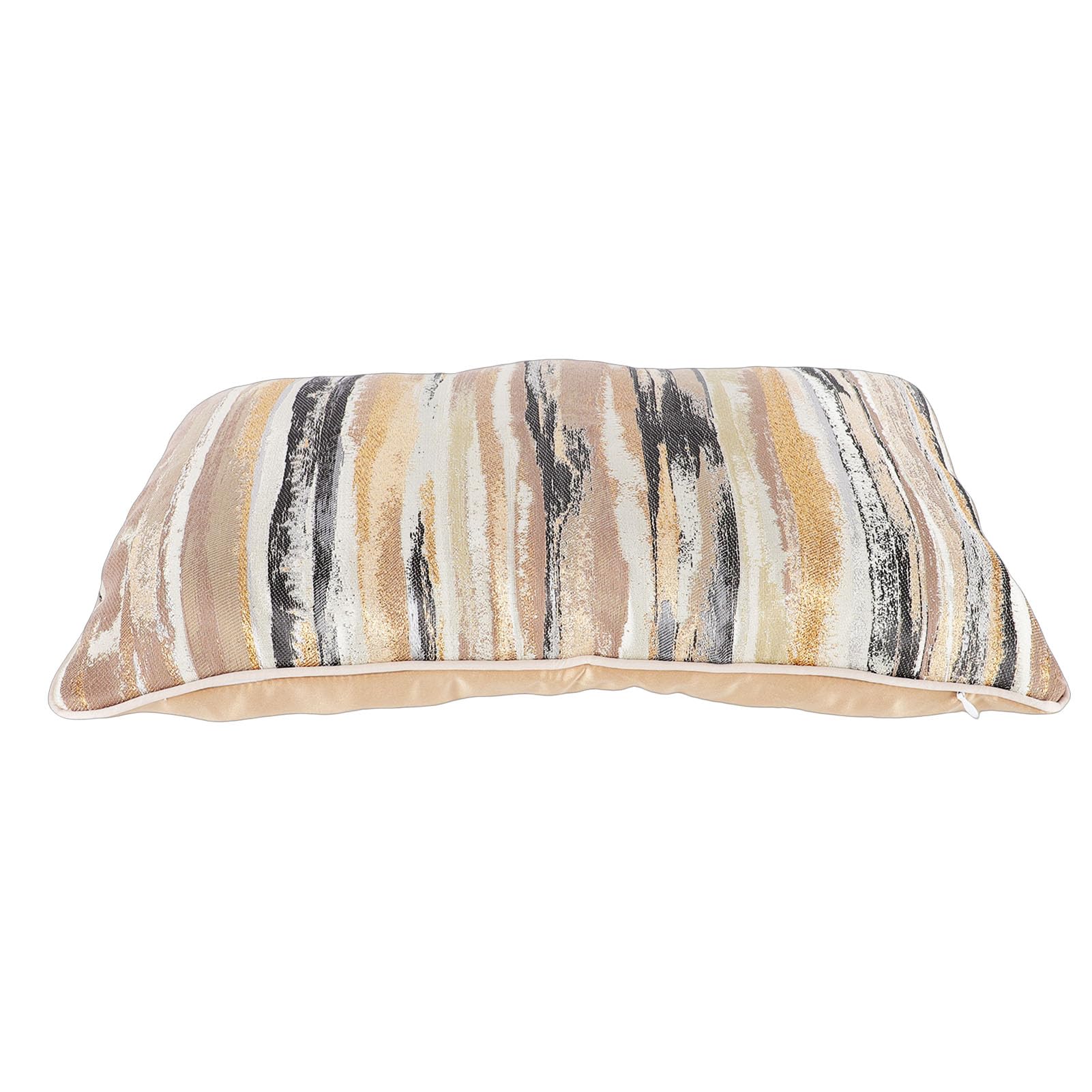Qcwwy 10 Federe per Cuscini Decorativi in ​​oro, Federe Decorative per Divano, Soggiorno, Set da 10 con Elegante Motivo retrò in Morbido Poliestere 18x18 (50,8x30,5 cm/20x12 pollici)