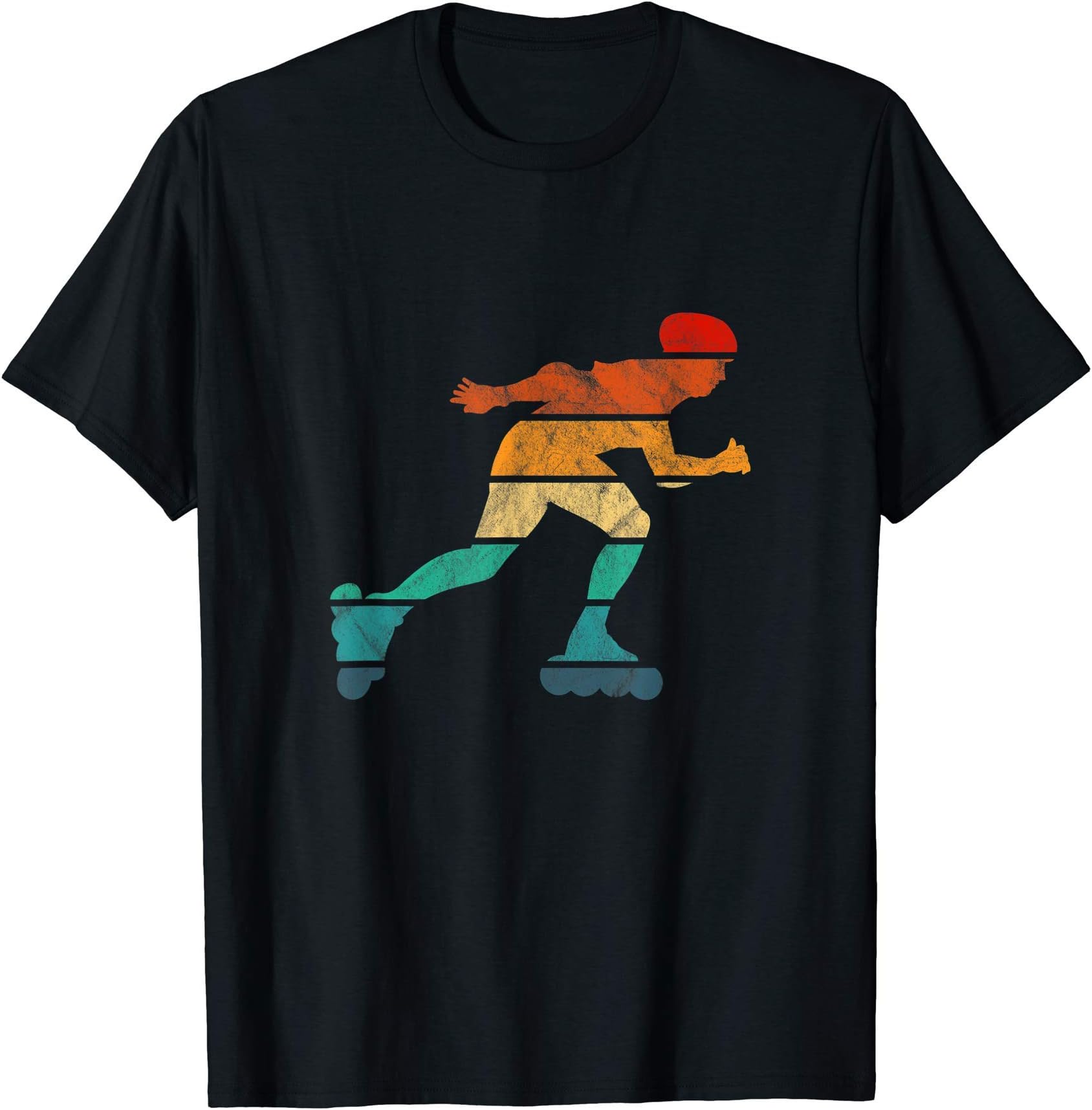 Rollerblading Retro Vintage Style Gift T-Shirt