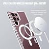 Case for Samsung Galaxy S25 Ultra Camera Protected Transparent Silicone Case with Wireless Charging Feature Compatible with Magsafe (Transparent, Samsung Galaxy S25 Ultra)