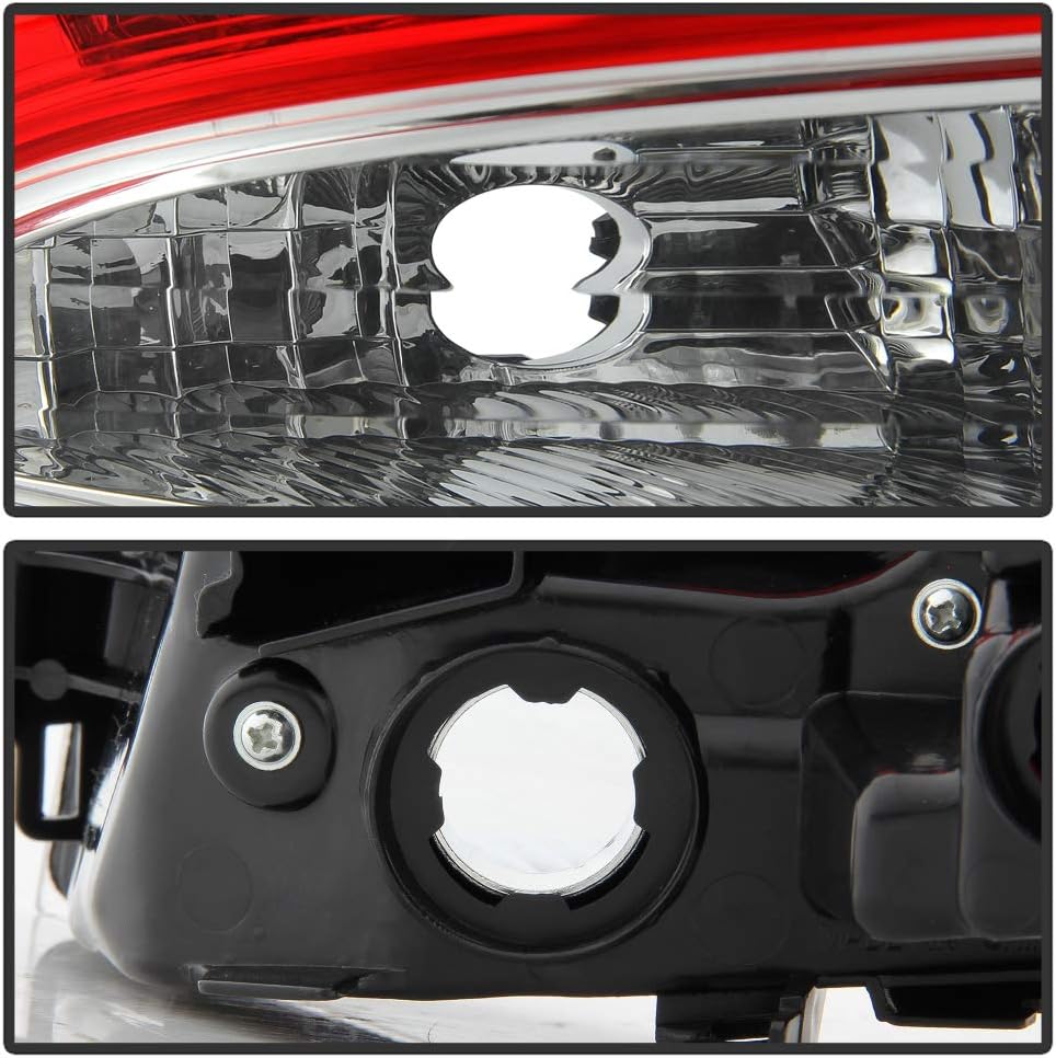 ACANII - For [Japan Built 4-Door Sedan Model Only] 2020-2021 Toyota Corolla Outer Tail Lights Lamps Pair Set Left+Right