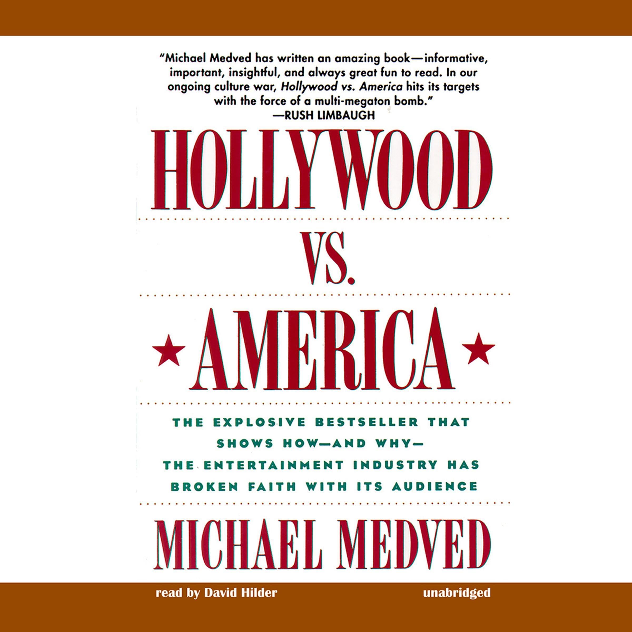 Cover art for Hollywood vs. America