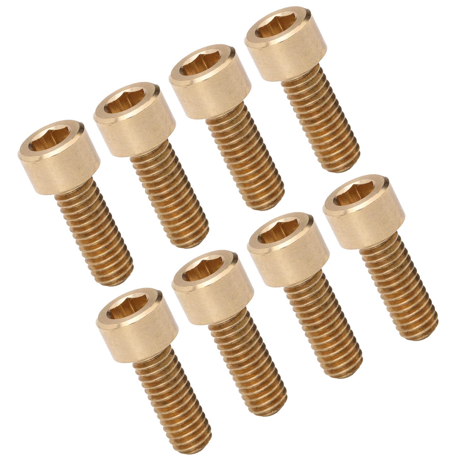 Hex Screws, Socket Head Screws 50Pcs Cap Hex Socket Screw Copper Fastener Hardware Tools M6 Screw Industrial Supplies M6 (M6*16mm)