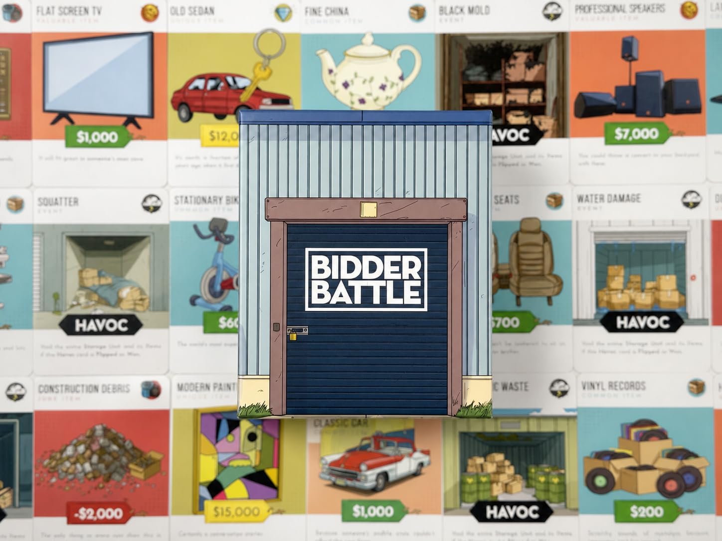 Bidder Battle: The Storage Auction Card Game image 4