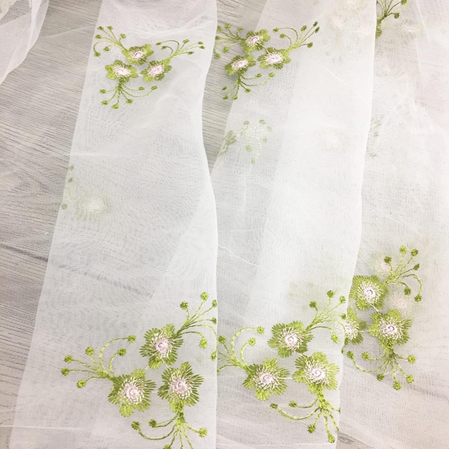 Tessuto in organza di poliestere