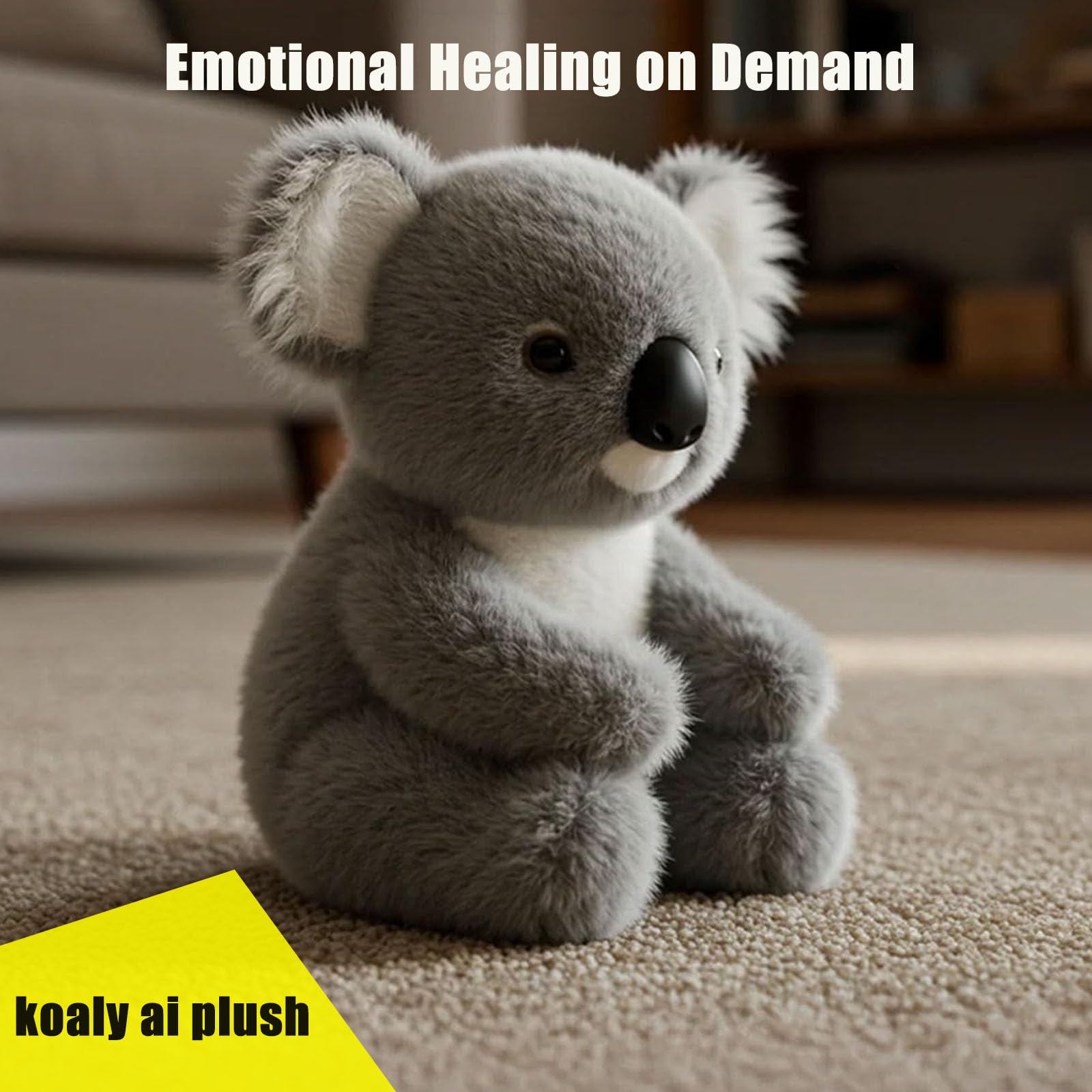 The Koaly – Peluche Koala Ultra-Douce, 25 Cm, Réconfort Émotionnel, Câlin Thérapie, Cadeau Douceur