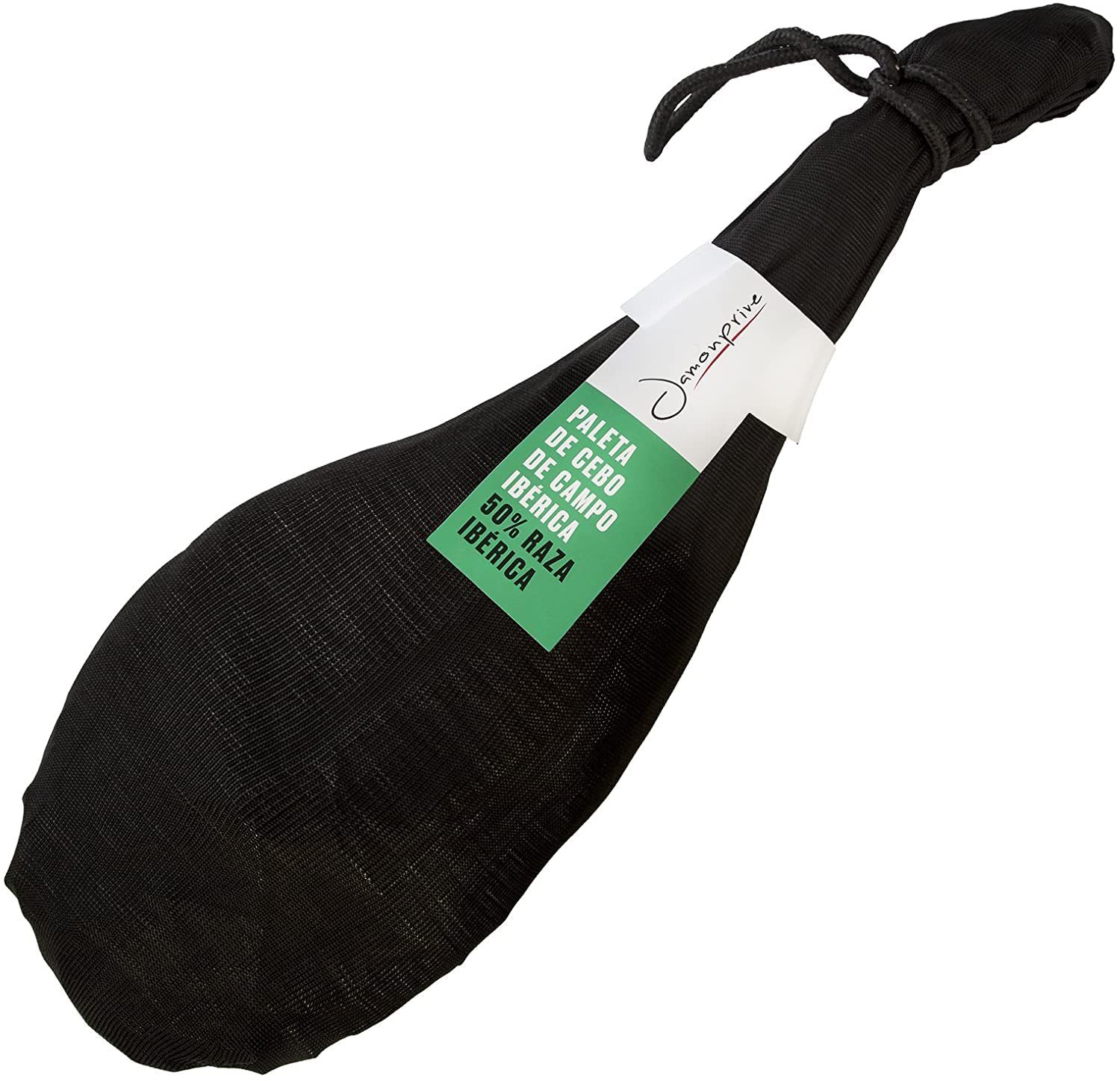 Jamonprive Jamón Ibérico Paleta (Pata Negra) de Cebo de Campo 4 - 4.5 Kg