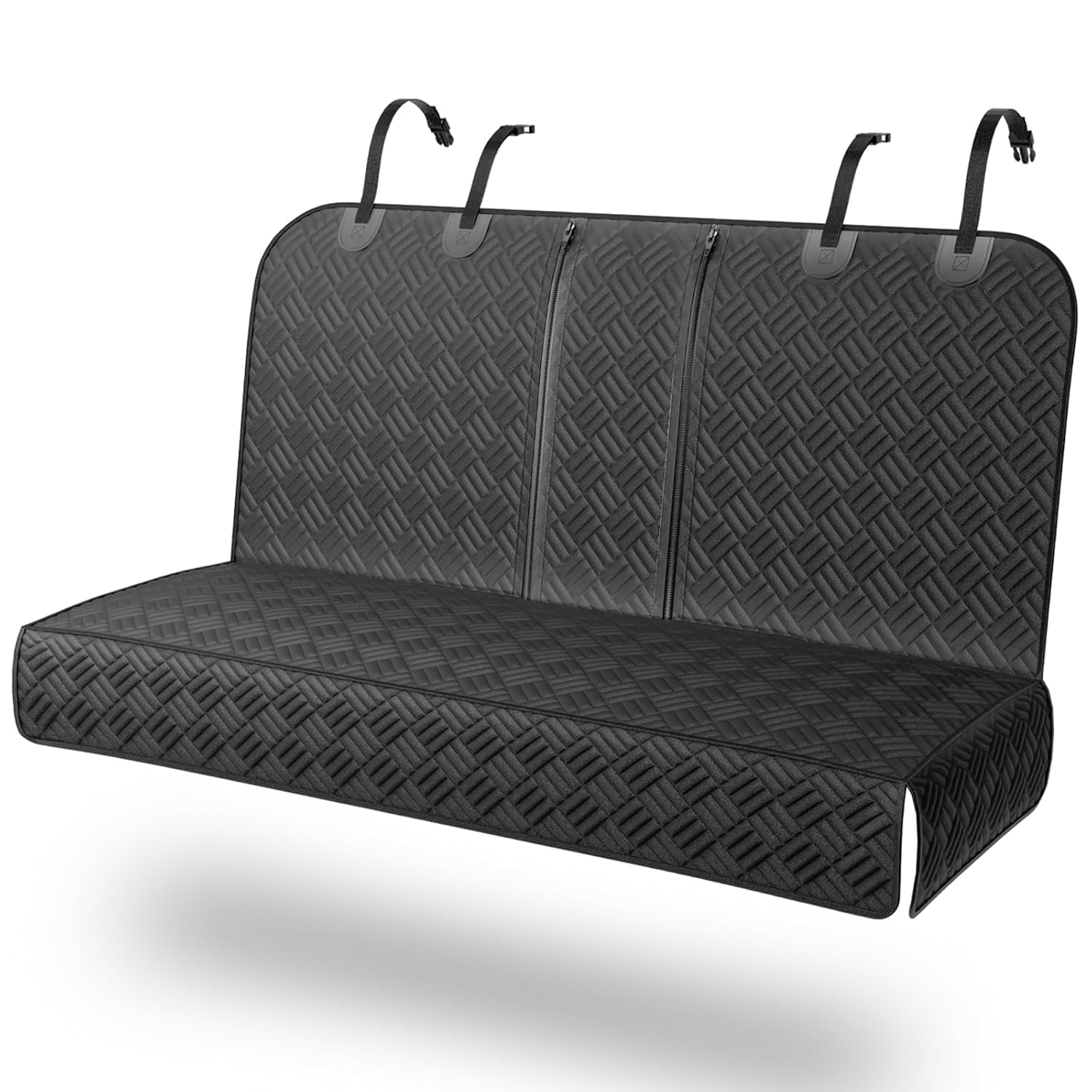 FIRSTWELL Dog Car Seat Cover for Back Seat - Waterproof Dog Hammock Scratch-Resistant Pet Seat Protector for Car