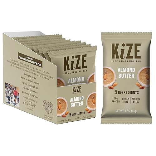 Vista 18 de Barras de energía KiZE - Avena con chispas de chocolate - Sin gluten, sin lácteos, sin OMG y barras energéticas sustitutivas de comidas con alto