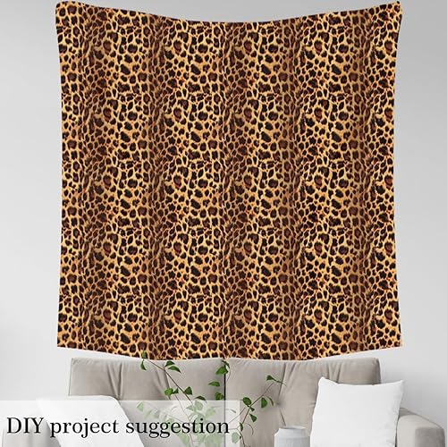 Miniatura 4 de The Yard - Tela de leopardo tropical africana con estampado geométrico de animales de selva tropical para exteriores, para adolescentes, tela de