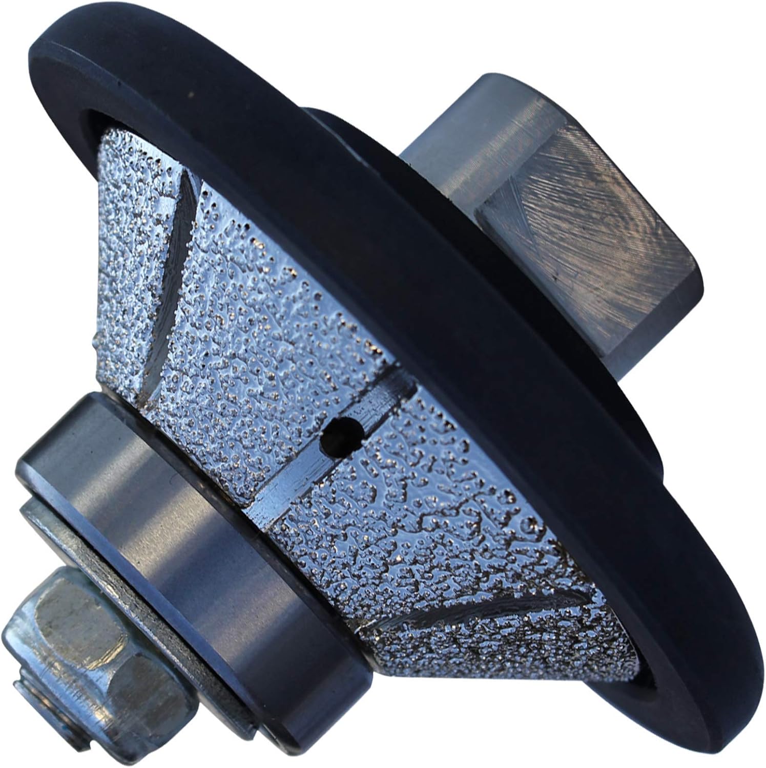 STADEA Diamond Profile Wheel/Profile Grinding Wheel 45 Degree/Bevel 15 MM 9/16" high for Grinder Polisher Tile Granite Marble Concrete Shaping/Diamond Profiling