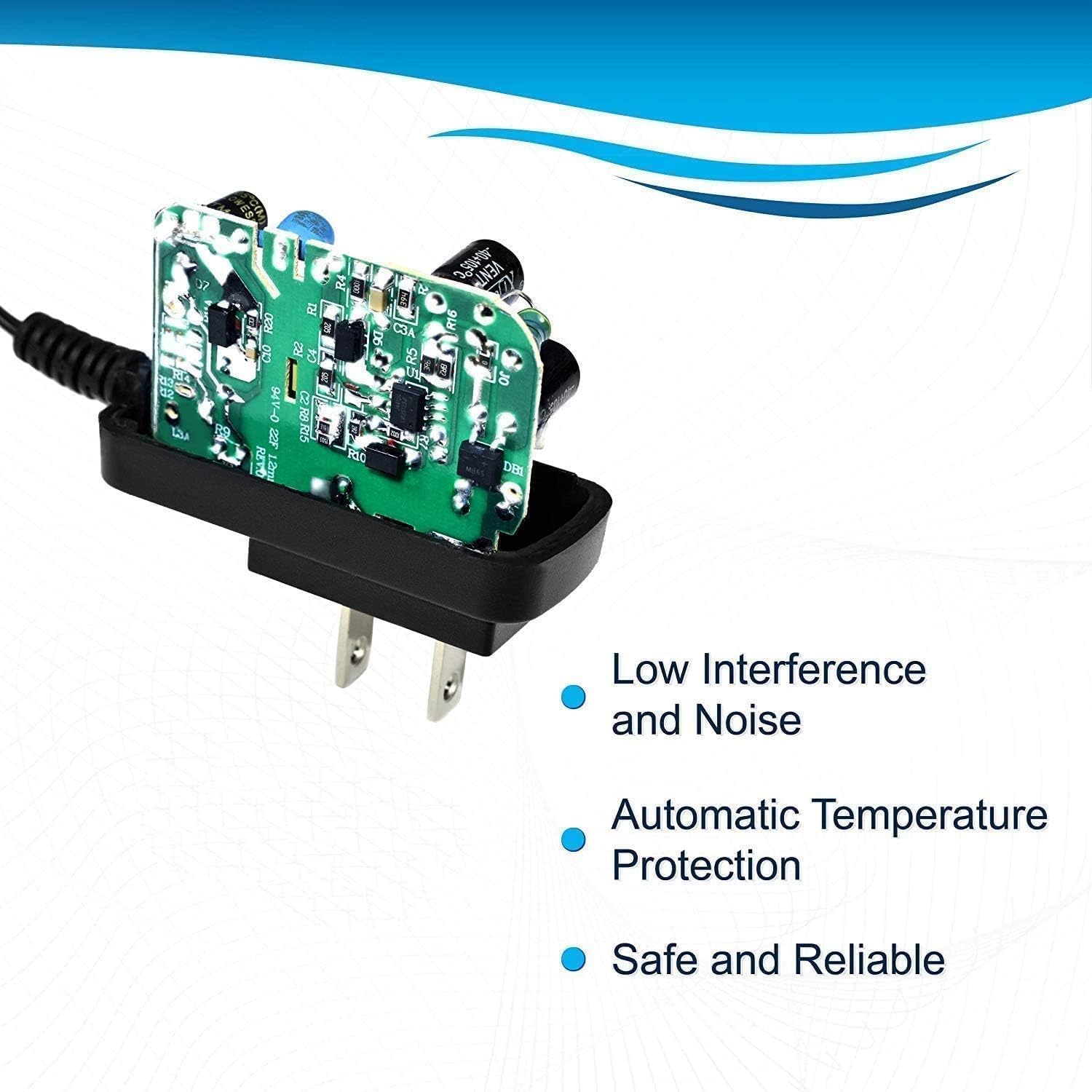 Adattatore CA 9V 1A Guy-Tech - Compatibile Con Boss ME-25, ME-50, ME-50B, Con Spina EU - Foto 6