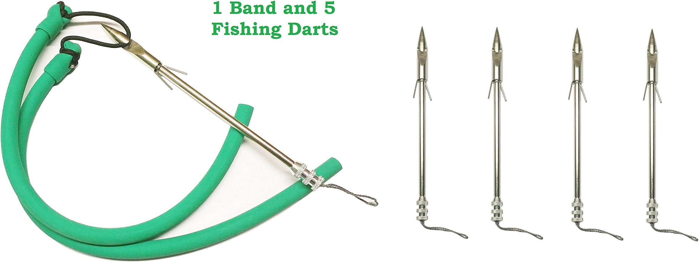 Epic Gear Universal Heavy Pull Slingshot Replacement Band with Fishing Dart