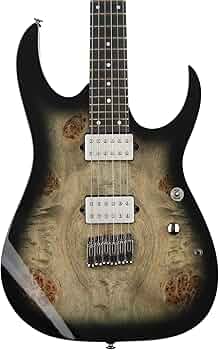 Amazon.com: Ibanez IRG1121PB Premium Electric Guitar (Charcoal