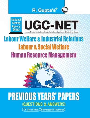 NTA-UGC-NET/JRF: Human Resource Management/Labour &amp; Social Welfare/Labour Welfare &amp; Industrial Relations (Paper I &amp; Paper II) Previous Years' Papers (Solved)
