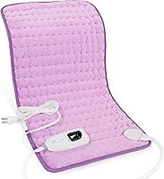 Vista 54 de Almohadillas térmicas eléctricas para espalda, hombros, caliente, para cuello y brazos, abdomen, húmeda para piernas y rodilla, apagado automático
