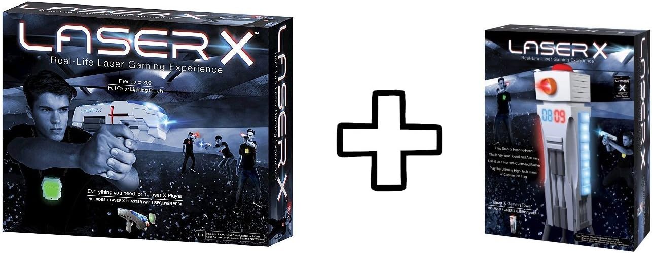 LASER X One Player & Tower Laser Gaming Set