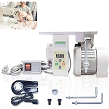 Sewing Machine Servo Motor, Industrial Sewing Machine Motor, AC110V 750W 1HP, 200-6000 RPM, Run CW and CCW