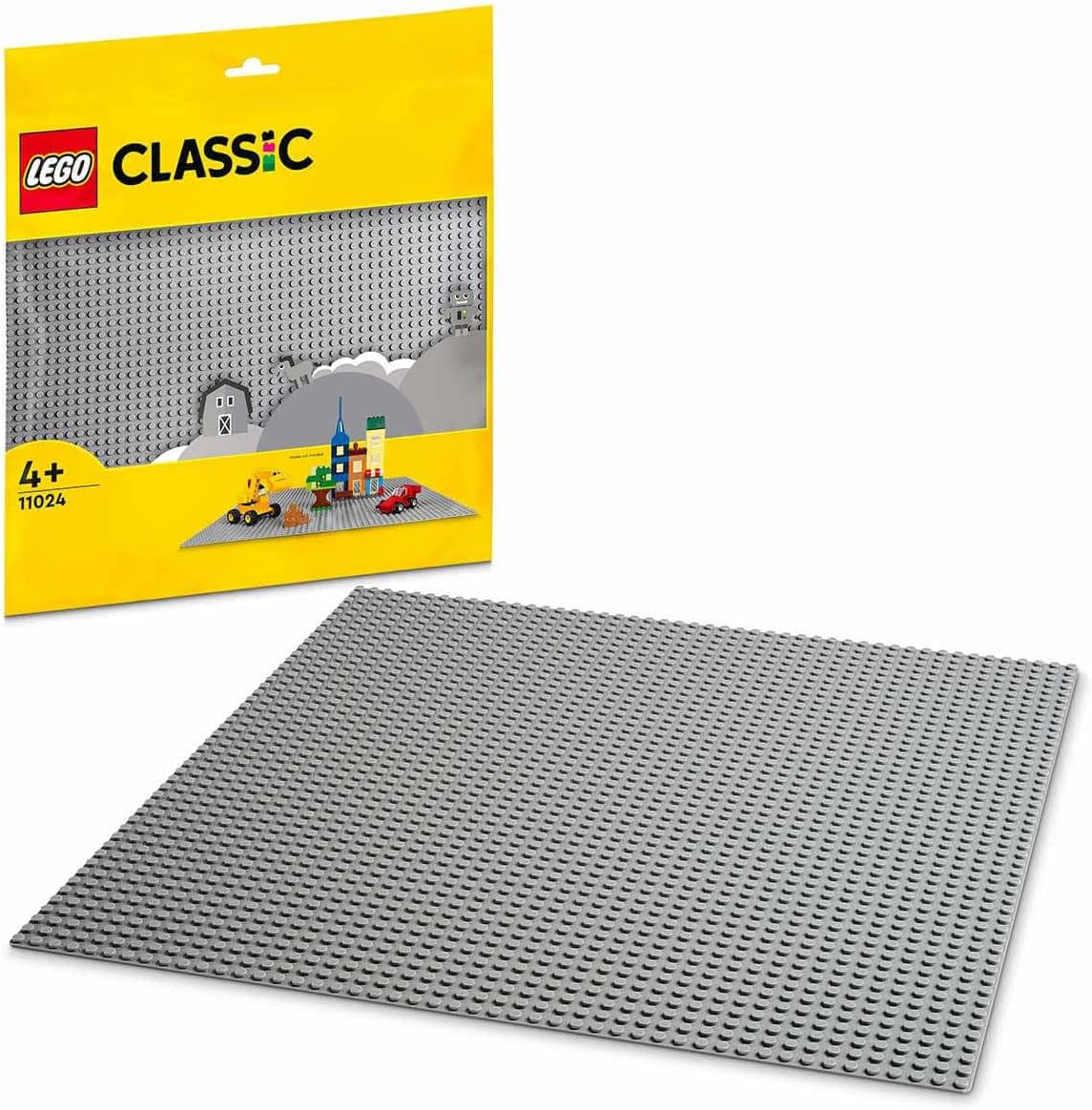 10701 Classic Grey Baseplate Learning Toy