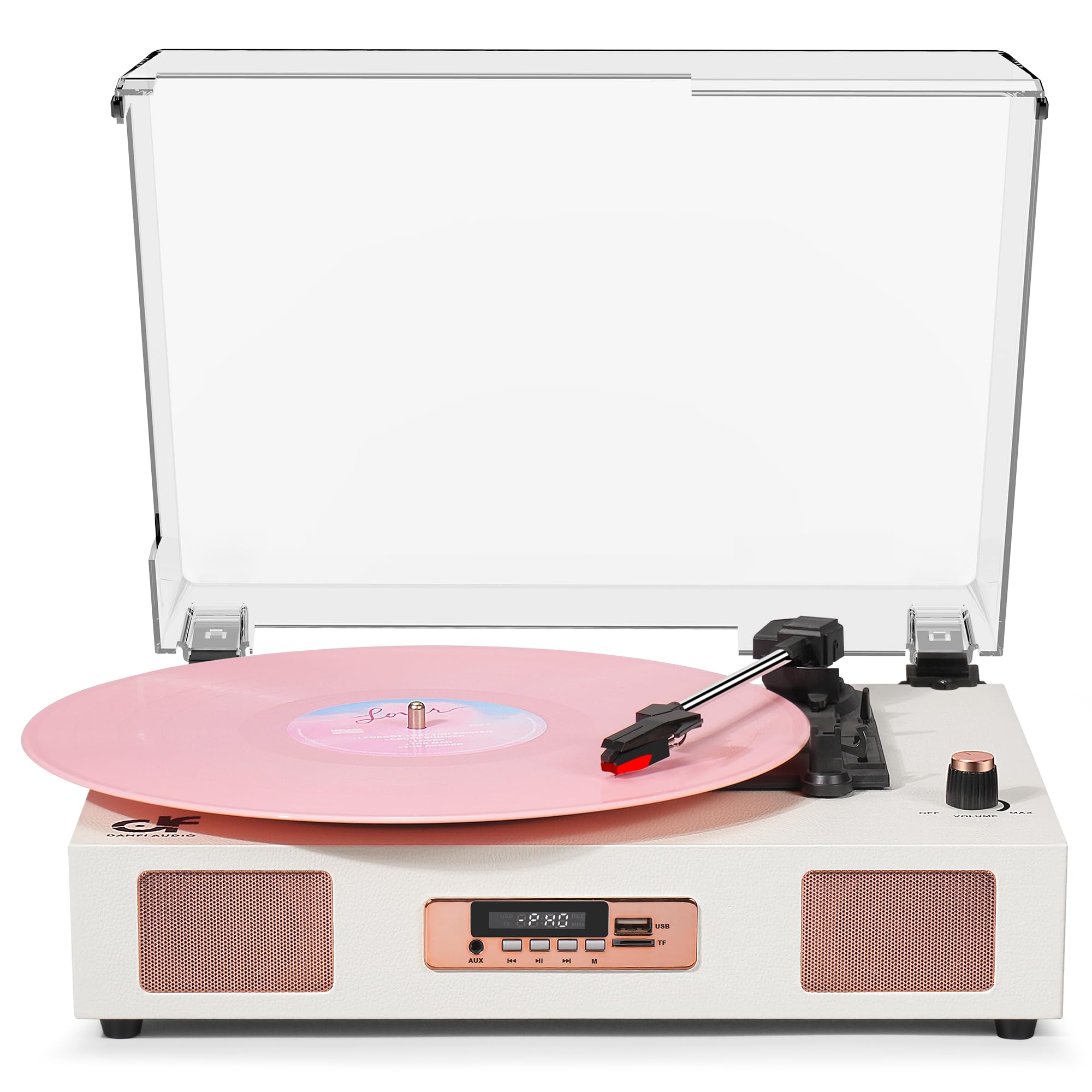 Audio Conectar Tocadiscos A Altavoces Bluetooth Gira Discos - Main Image