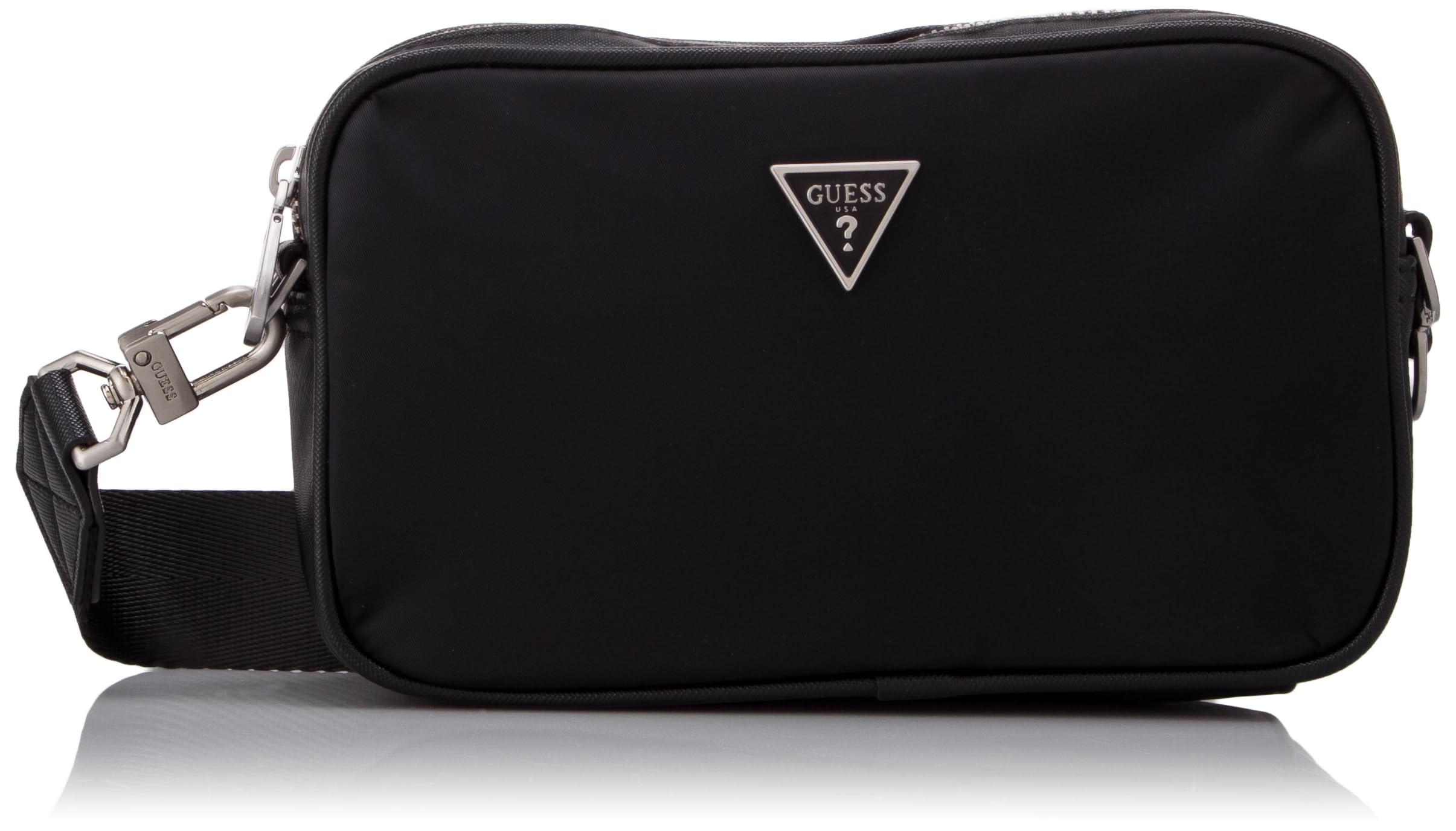 GUESS Milano Bumbag M Color Black, One Size BLA - BLACK One Size