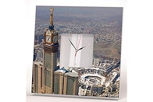 Mecca Mosque Wall Clock: A Timeless Tribute to the Holy City