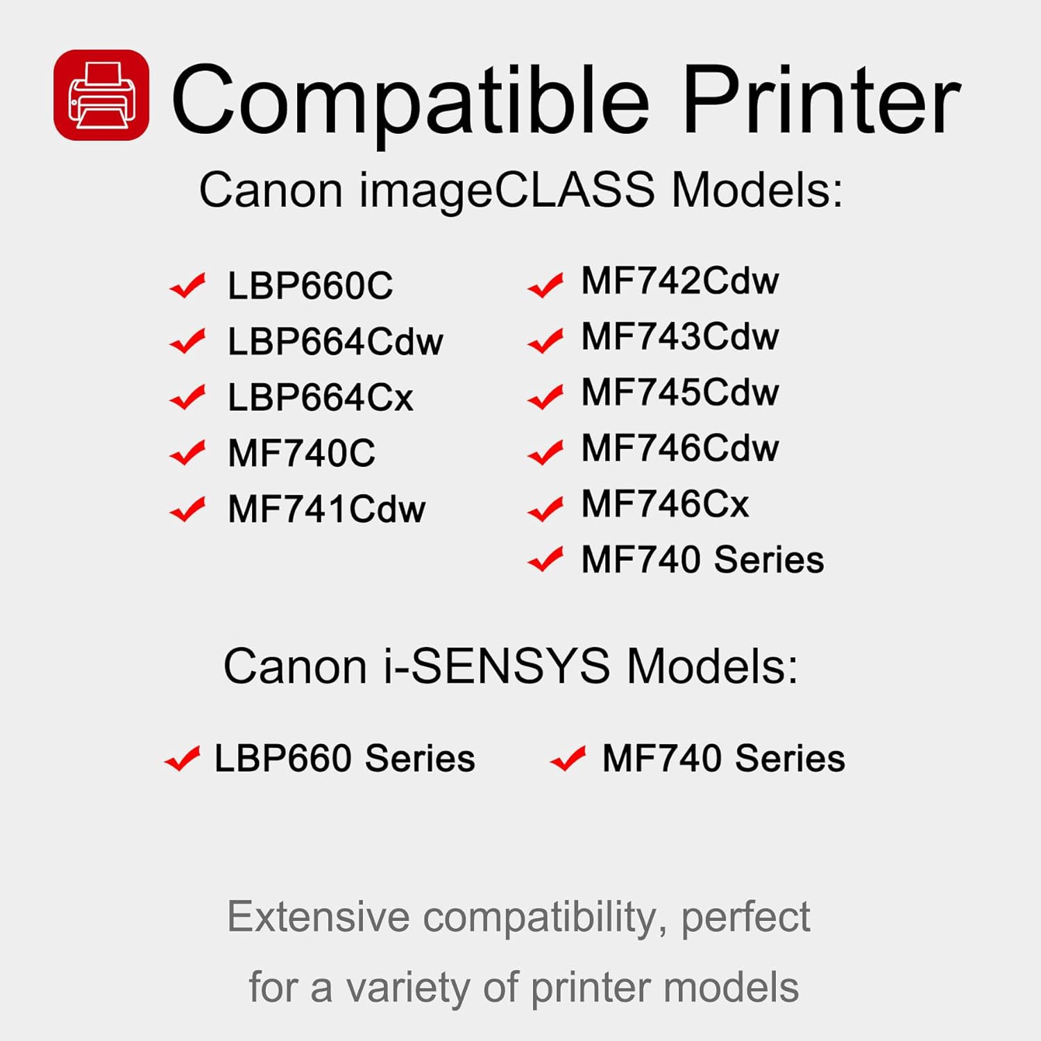 1 Pack 055 3014C001 Magenta Toner Cartridge: Compatible CRG-055 Replacement for Canon i-SENSYS LBP660 MF740 Series ImageClass LBP660C LBP664Cdw LBP664Cx MF740C MF741Cdw MF743Cdw Series Printer
