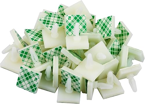 Miniatura 7 de 30pcs PCB Adhesivo Separador Nylon Plástico Adhesivo Aislamiento Adhesivo PCB Espaciador Ø 0.157 in Altura de Soporte 0.512 in