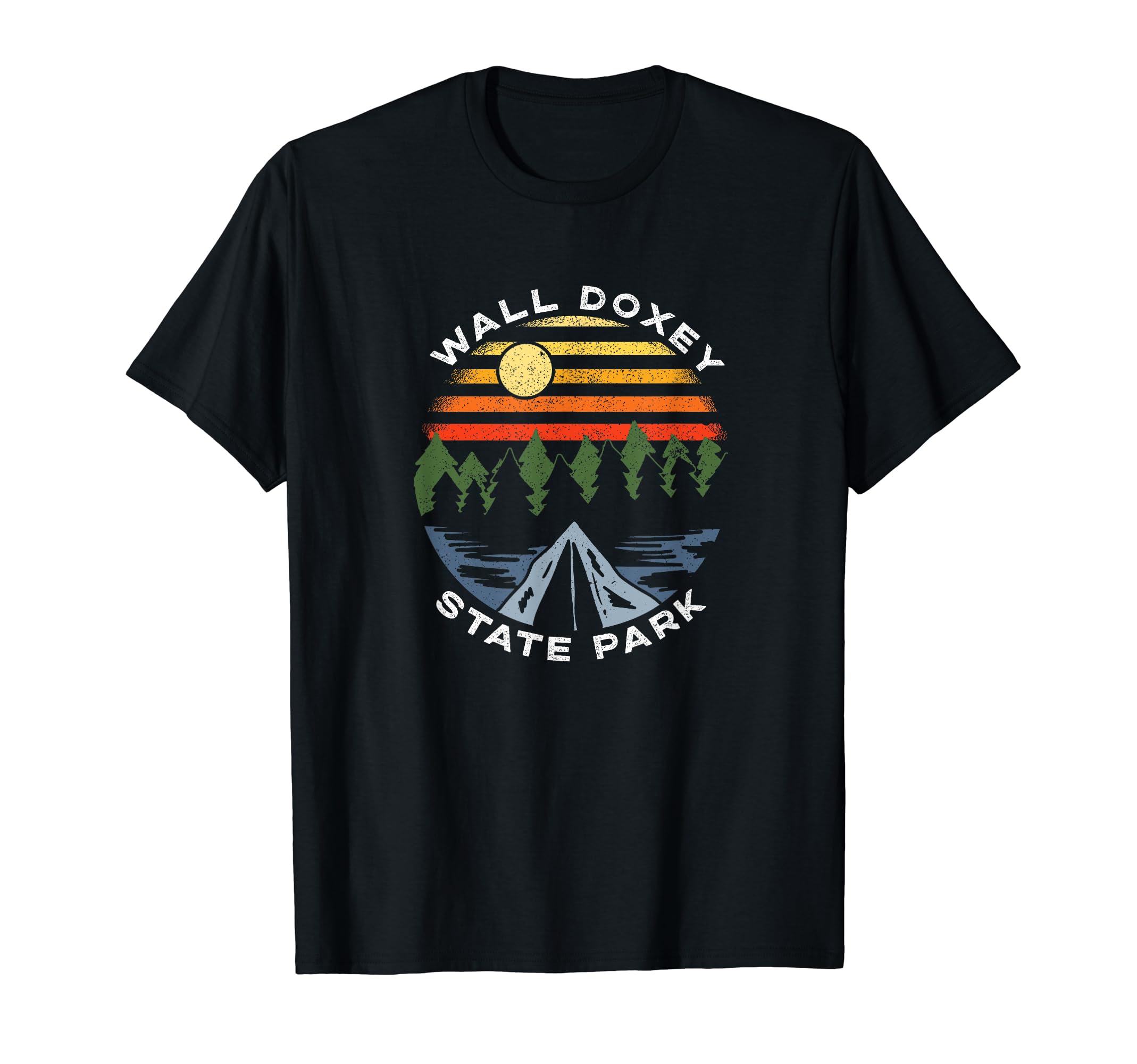 Wall Doxey State Park Mississippi Mountains Camping Vacation T-Shirt