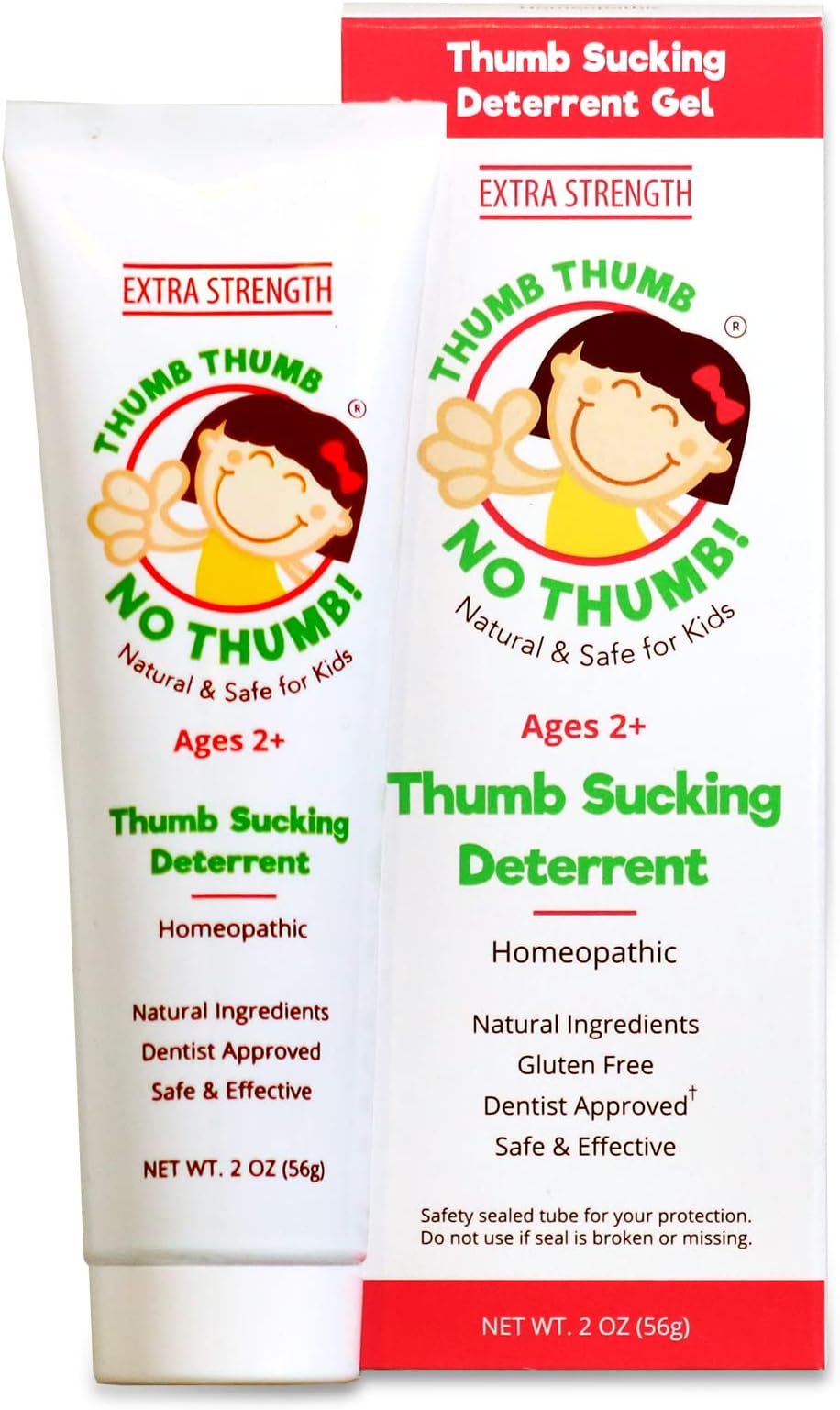Thumb Thumb NO Thumb Extra Strength Natural Thumb Sucking Deterrent for Kids Dentist Approved