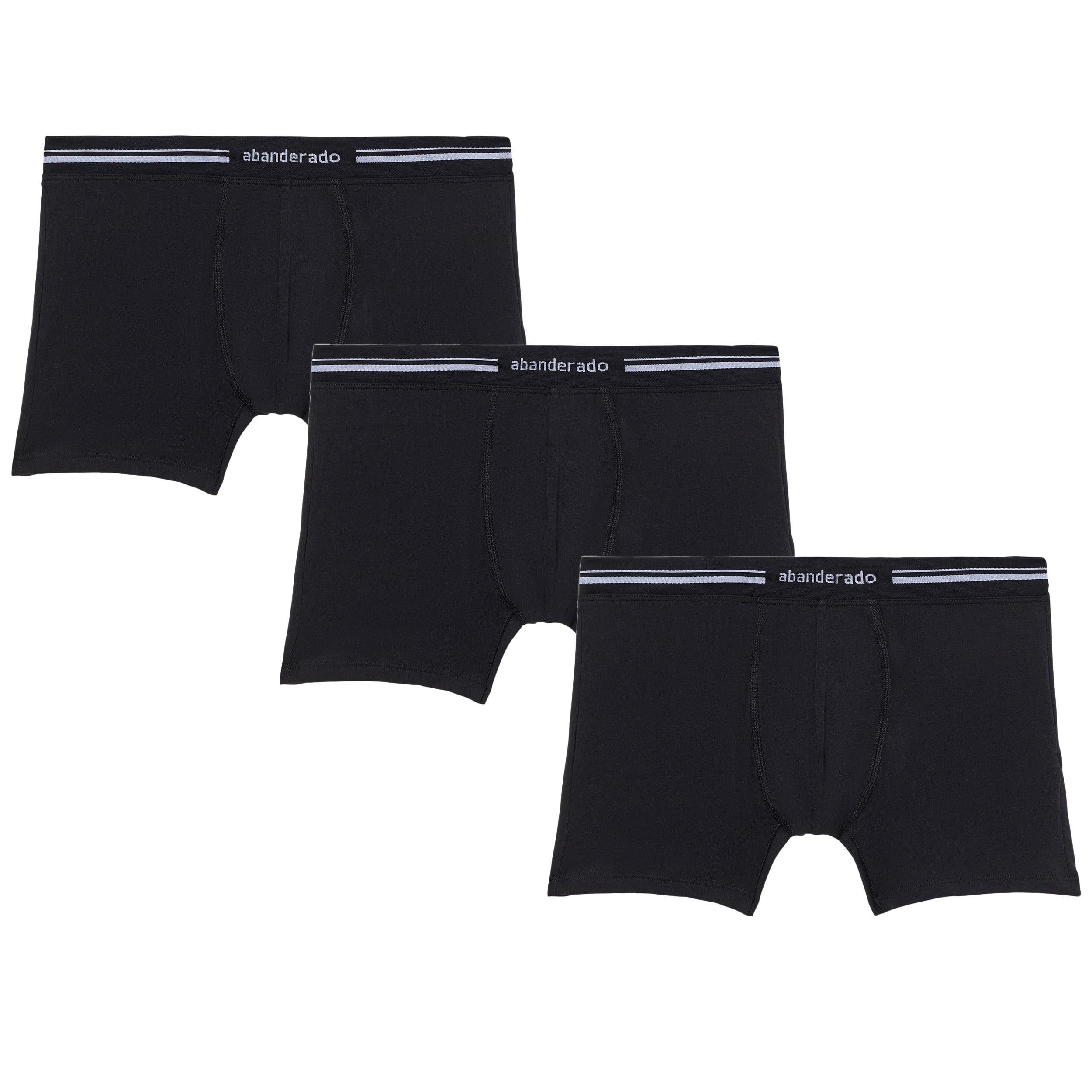 Men's Pack De 3 Boxers Con Cinturilla Extra Suave Boxer Briefs