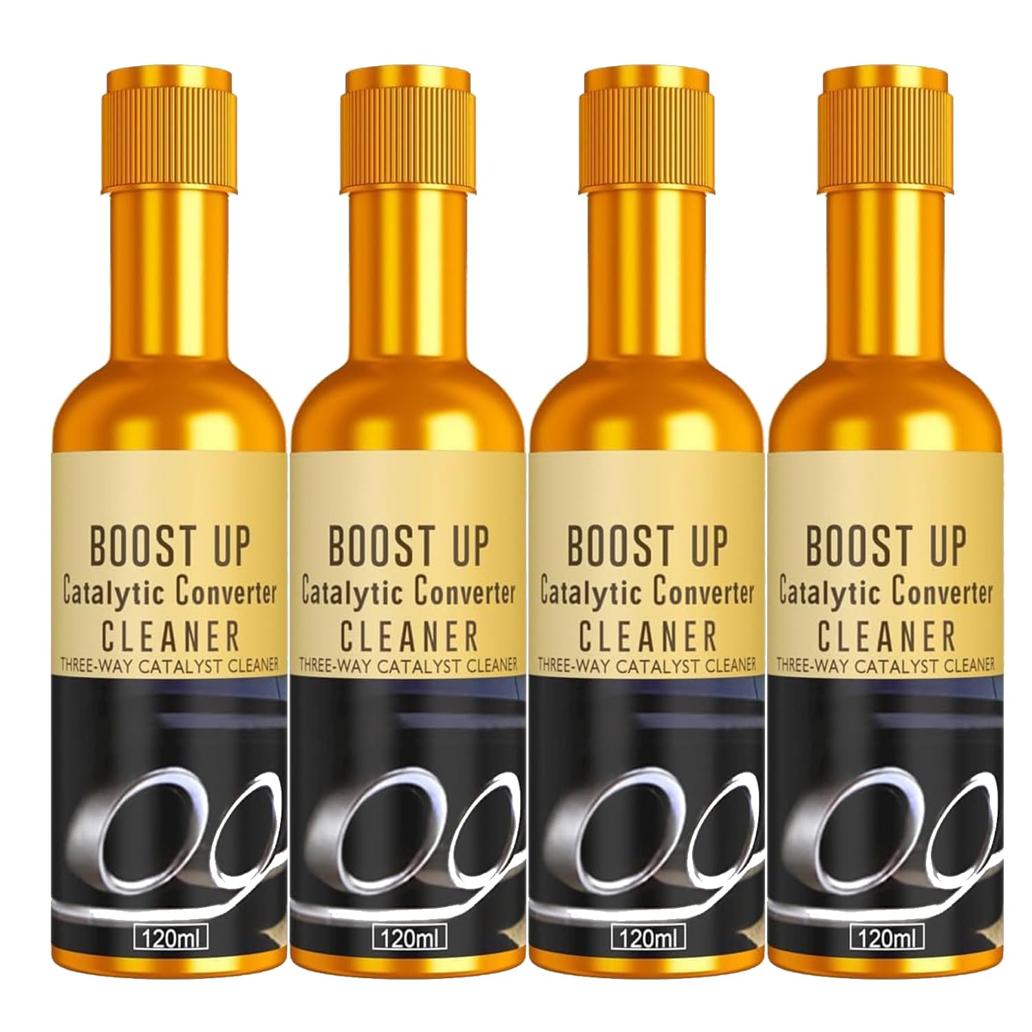 Buptop Catalytic Converter Cleaner 4 Pack