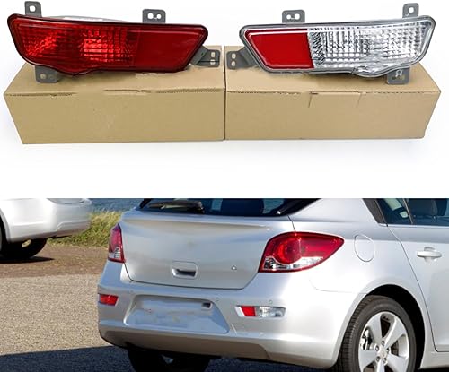 Miniatura 2 de Luz de parachoques trasero de coche, para Chevrolet Cruze Hatchback 2009-2016, reflector de luz trasera para coche, accesorios de parachoques trasero