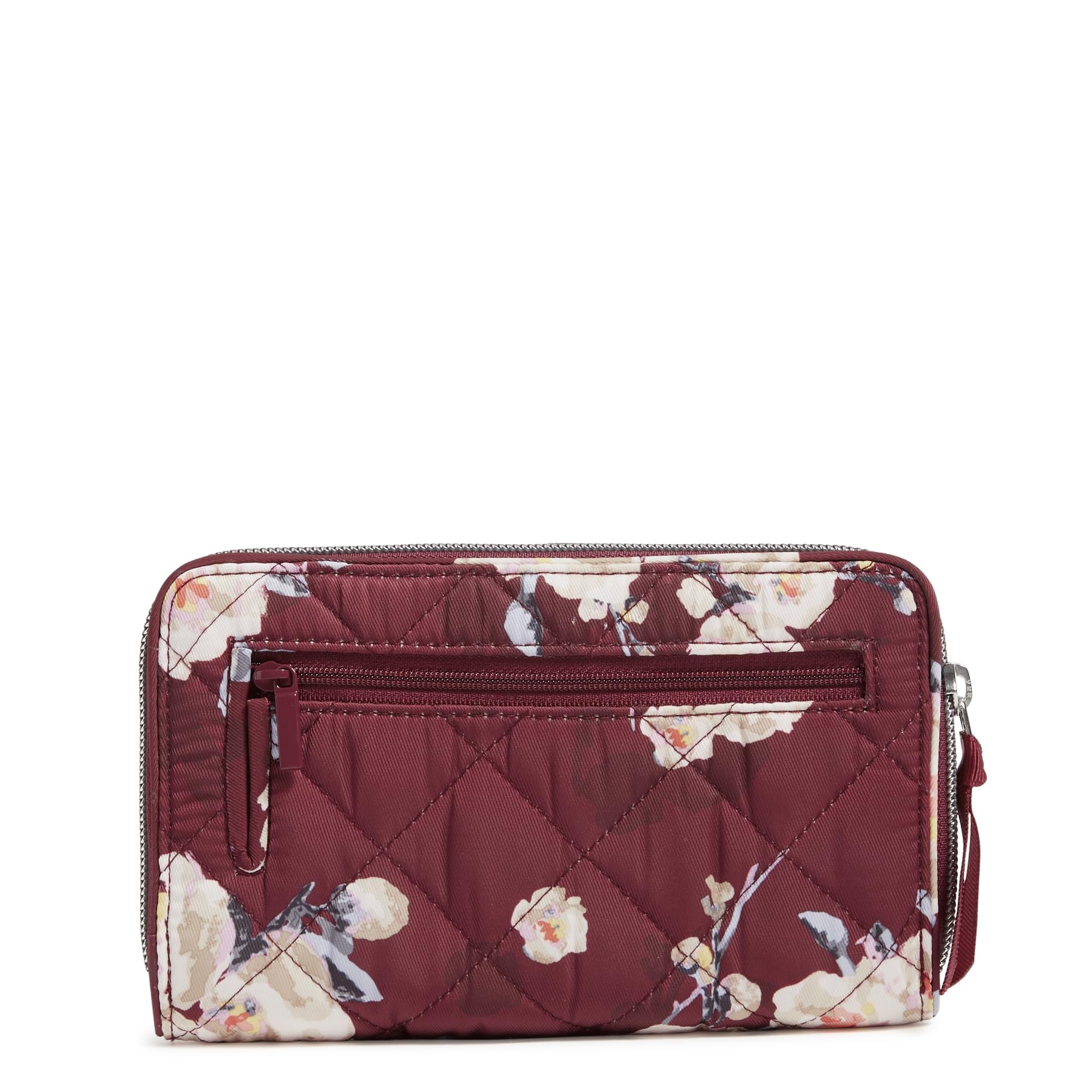 Vera Bradley Performance Twill Turnlock Wallet with RFID Protection, Billetera para Mujer
