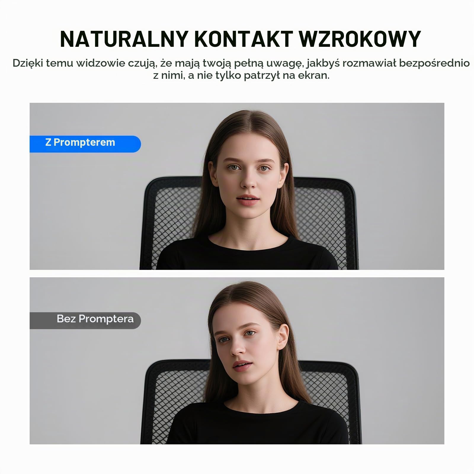 NEEWER X11 teleprompter 2 w 1 11" z monitorem, obsługa dublowania ekranu