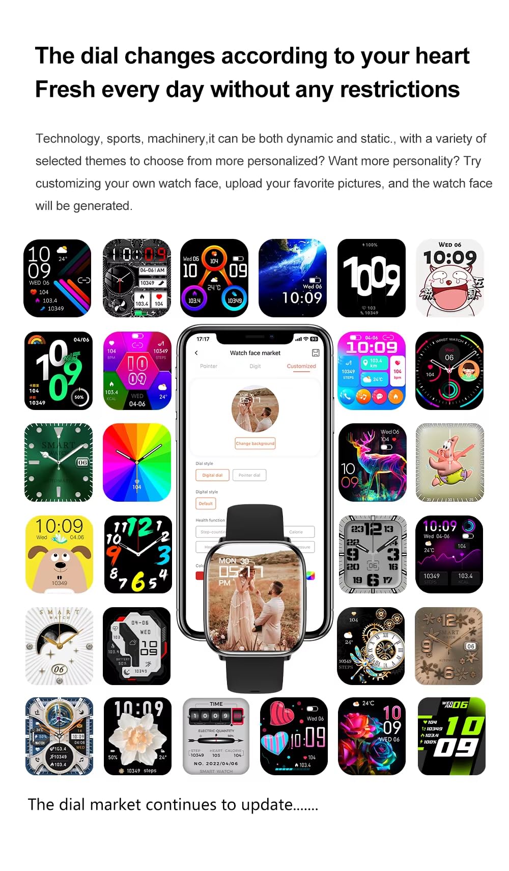 SUPEROFFERTA SCORTE FINALI 2026 novità Smartwatch Orologio intelligente AMOLED Chiamate Fitness Tracker Unisex Monitoraggio Frequenza cardiaca Saturimetro Pressione sanguigna (Nero)