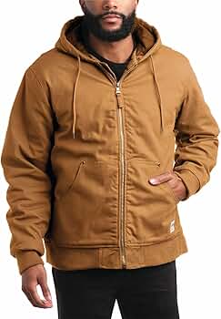 Amazon.com: Bass Creek Outfitters Mens Canvas Jacket - Quilted