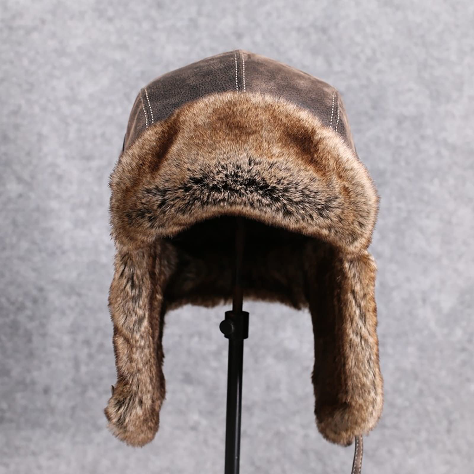 Cappello Trooper Invernale Uomo | Earflap Per Sci E Baseball | Cotone Elasticizzato - Foto 10