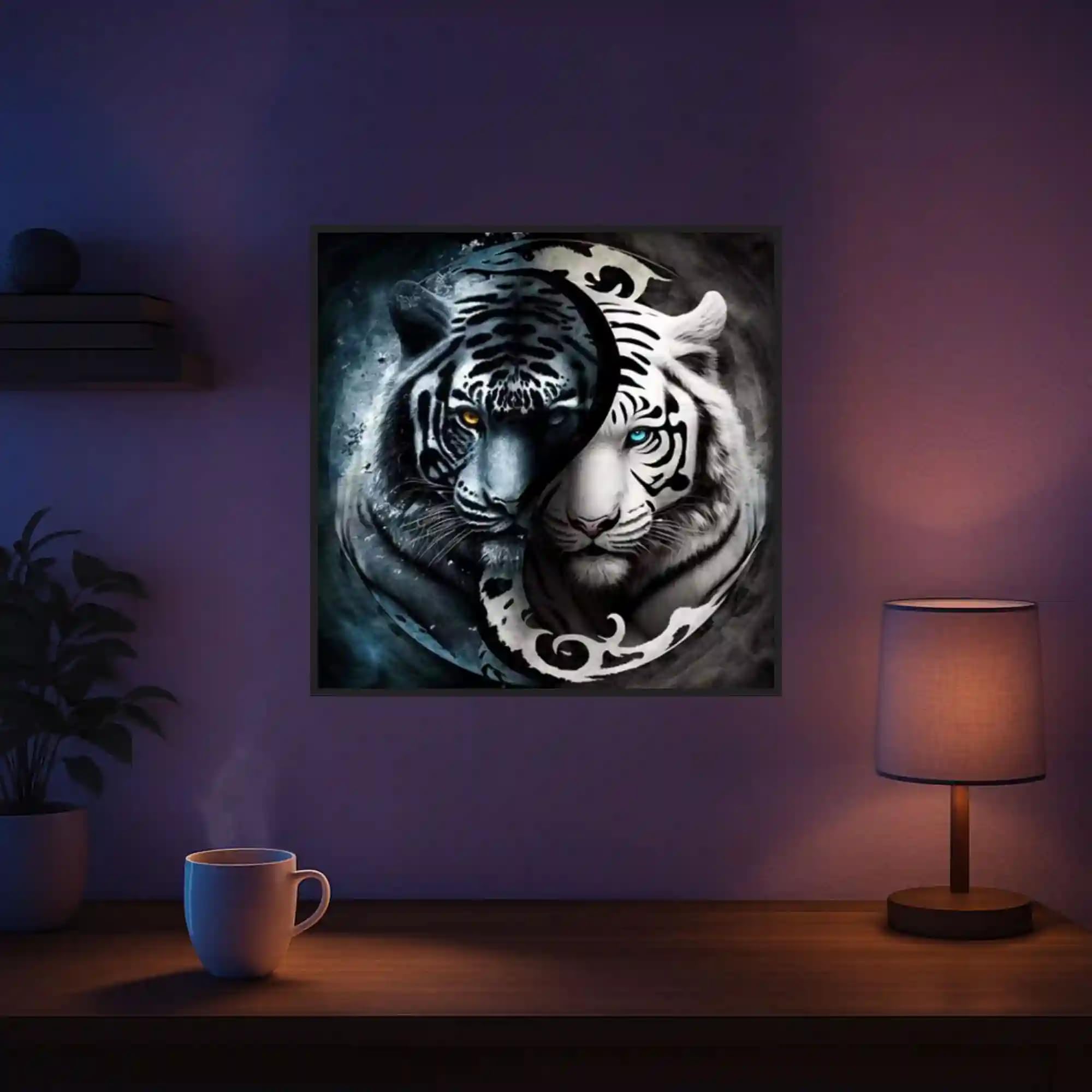 Picmondoo Diamond Painting - 50x50cm - Ying und Yang
