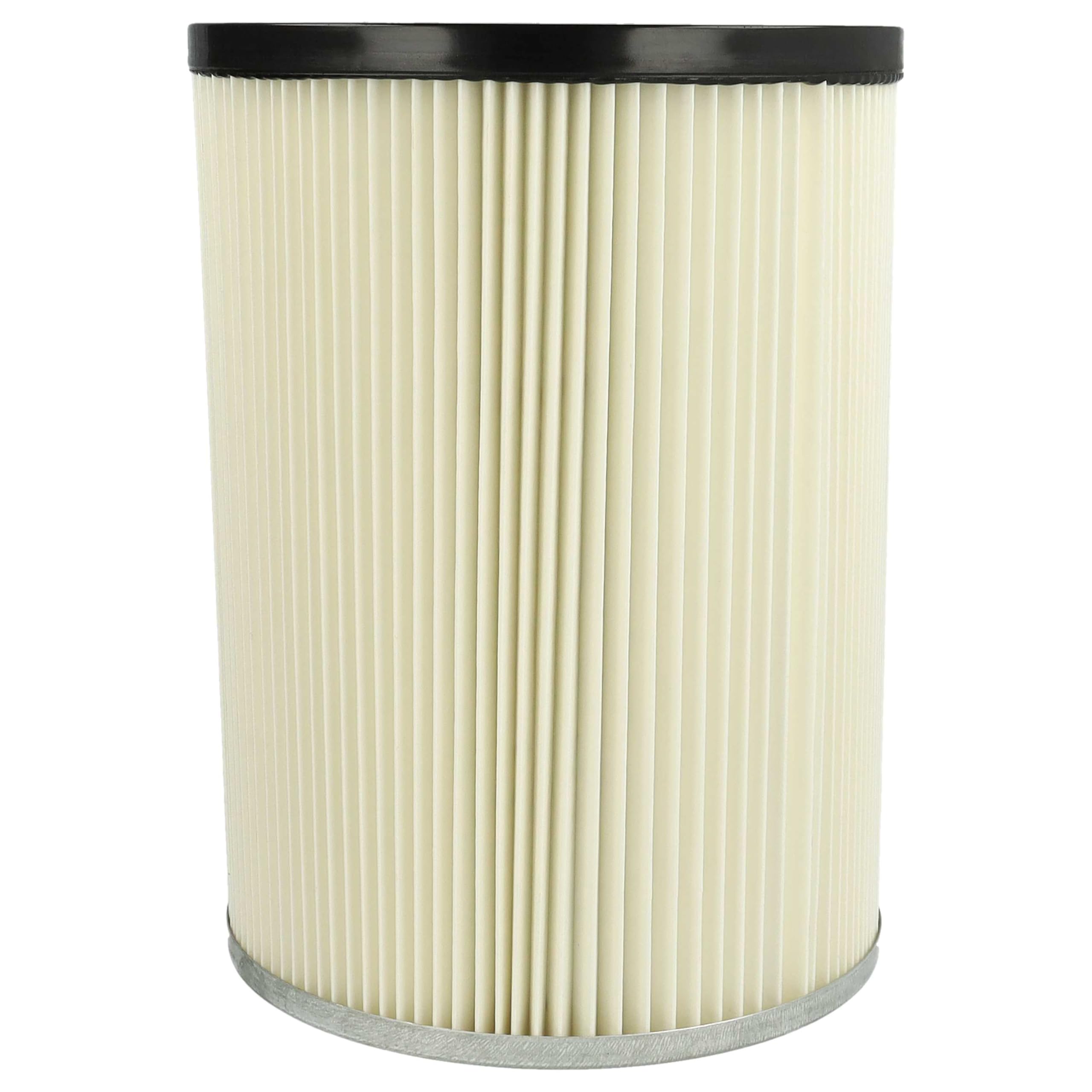 vhbw 4x Filtro plisado reemplaza Kärcher 6.904-325.0, 6.904-048.0 para aspiradora - blanco lavable