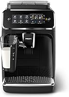 Vista 1 de Philips 3200 Series Fully Automatic Espresso Machine with LatteGo, Black, EP3241/54 with Philips Saeco AquaClean Filter Single Unit, CA6903/10