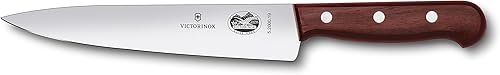 Victorinox Cuchillo de chef de palisandro de 7.5 pulgadas con mango marrón