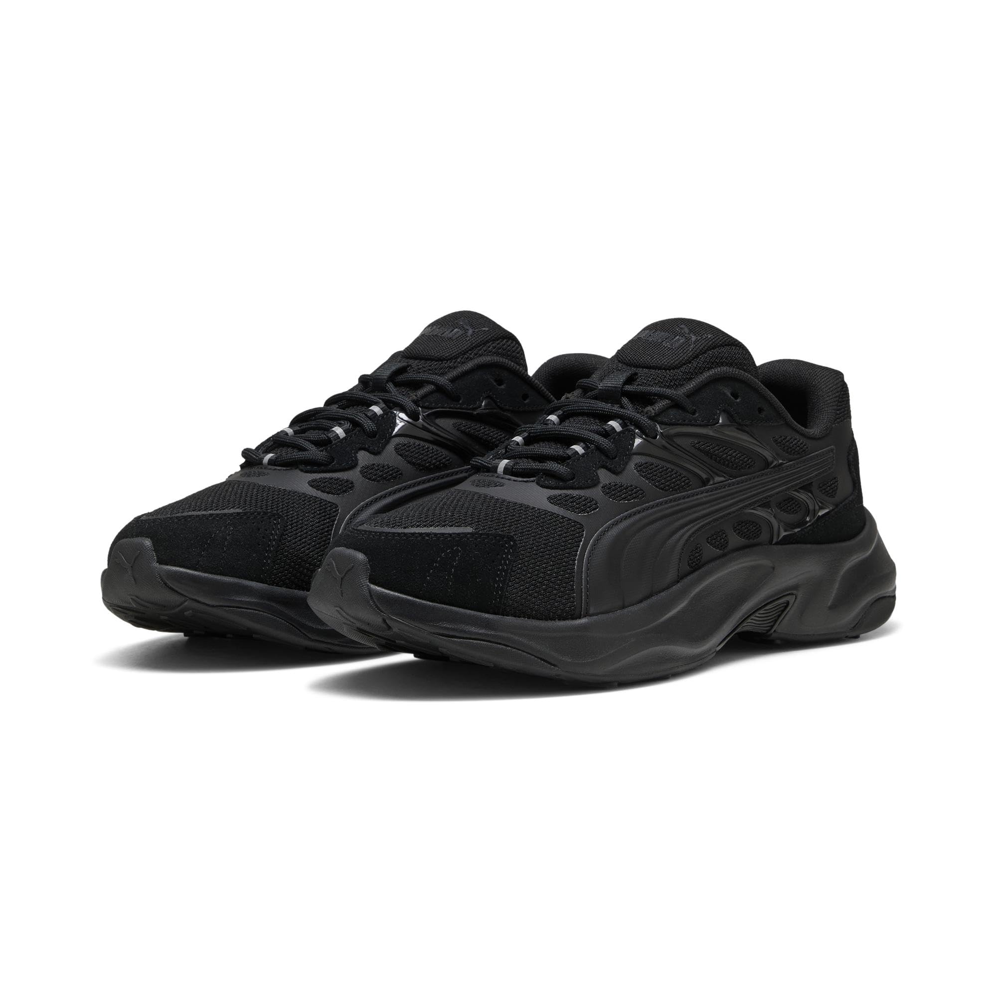INSPHERE Unisex Yetişkin Spor Ayakkabı, PUMA Black-PUMA Black, 40