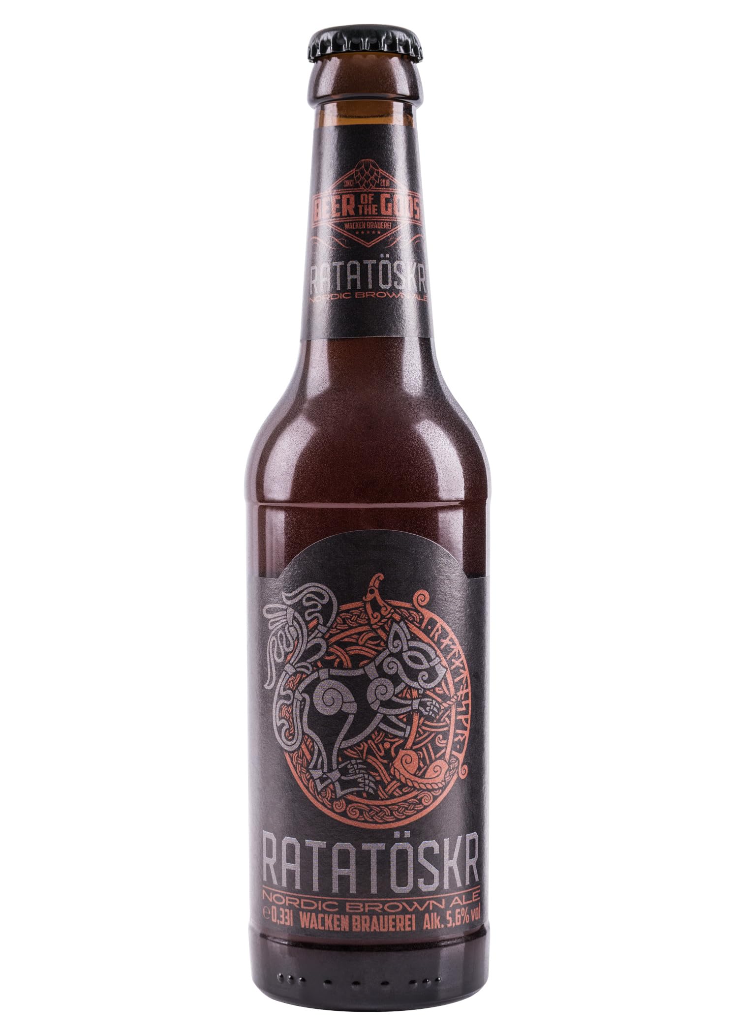WACKEN BRAUEREI Nordic Brown Ale - RATATÖSKR - Craft Beer, 20 x 0,33 l
