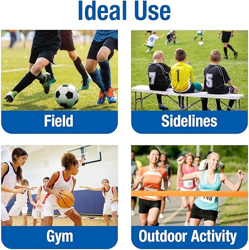 Miniatura 4 de 24/7 First Aid Kit de primeros auxilios para entrenadores, botiquín de primeros auxilios deportivos para entrenadores de baloncesto, béisbol,