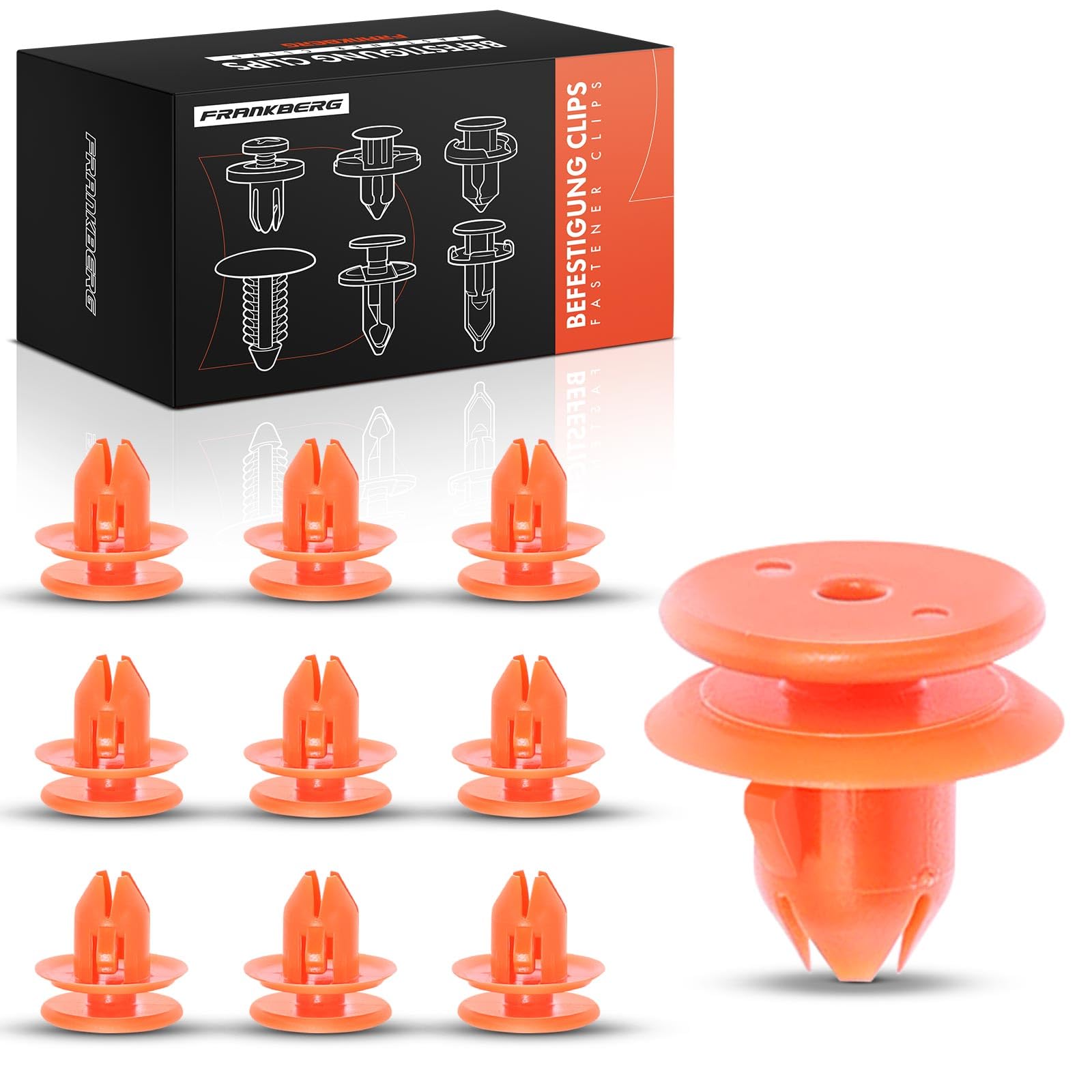 Clip de fixation contre vibration pare-chocs XC60 XC70 25117 - 7