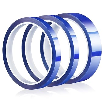TsMADDTs Heat Tape for Sublimation, 10&20MM x 33M108FT Adhesive Heat Resistant Transfer Tape, Heat Vinyl Press Tape, No Residue